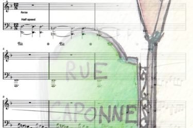 Rue Caponne Theme For Piano Score